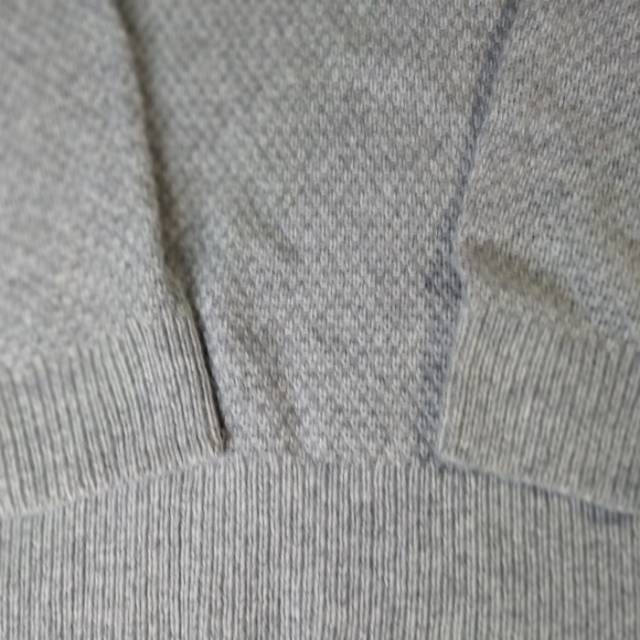 Calvin Klein Heather Gray Cowl Neck Sweater - Picture 3 of 11